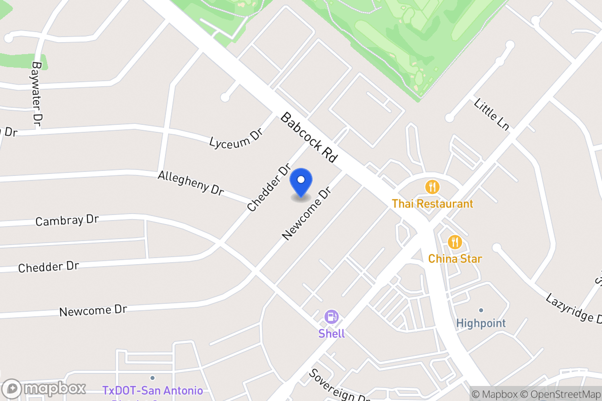 Map of 4419  Newcome Dr