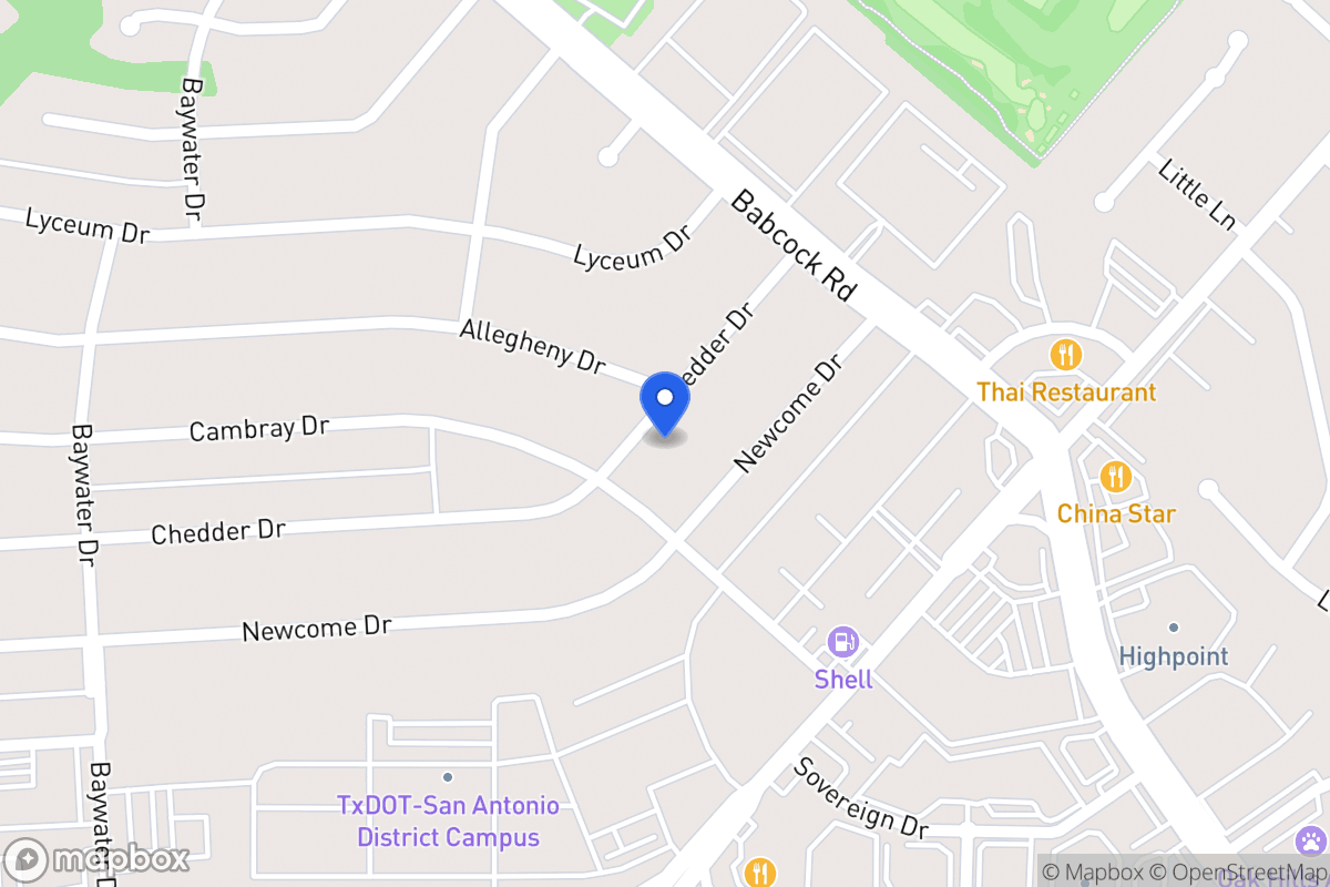 Map of 4506  Chedder Dr