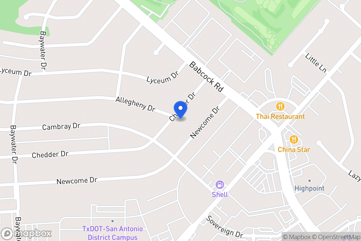 Map of 4430  Chedder Dr