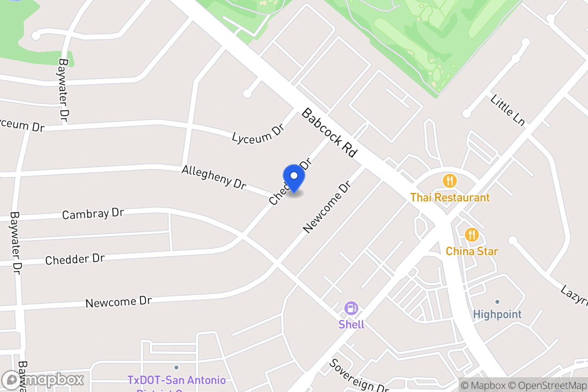 Map of 4426  Chedder Dr