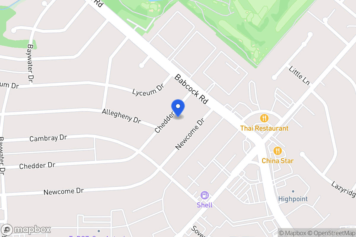 Map of 4418  Chedder Dr