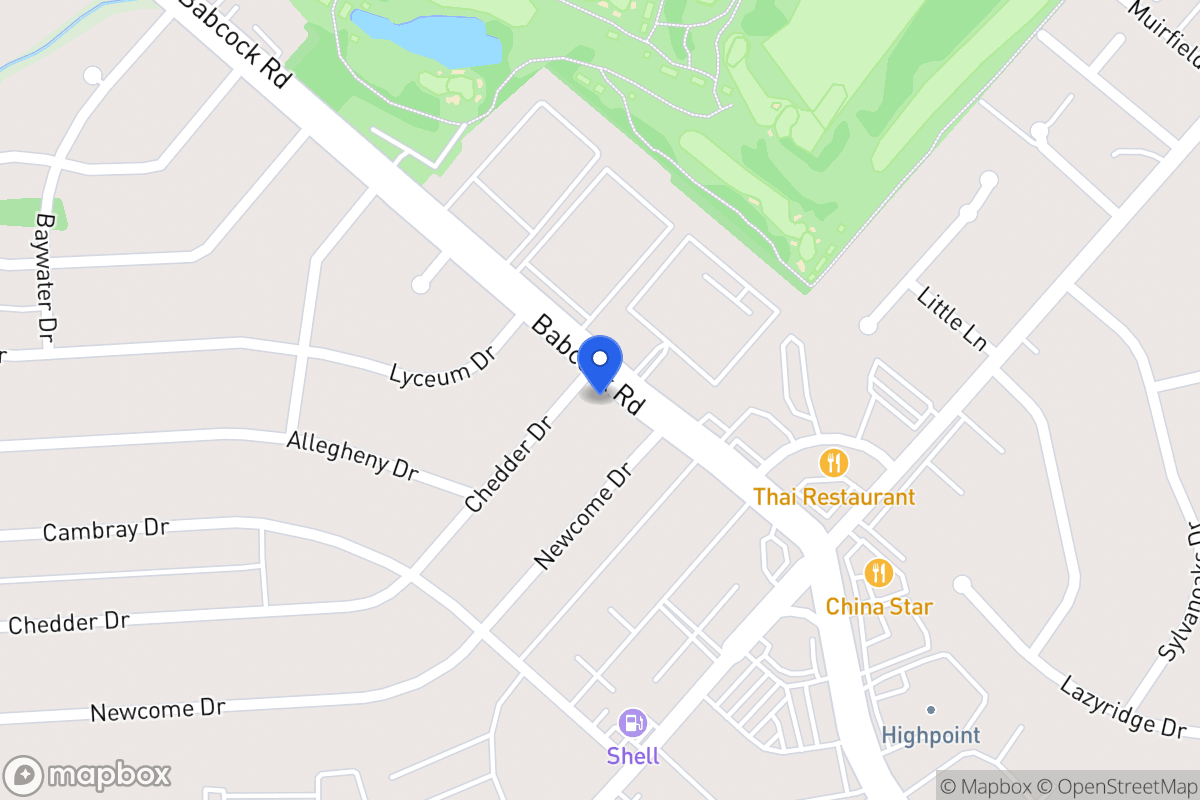 Map of 4402  Chedder Dr