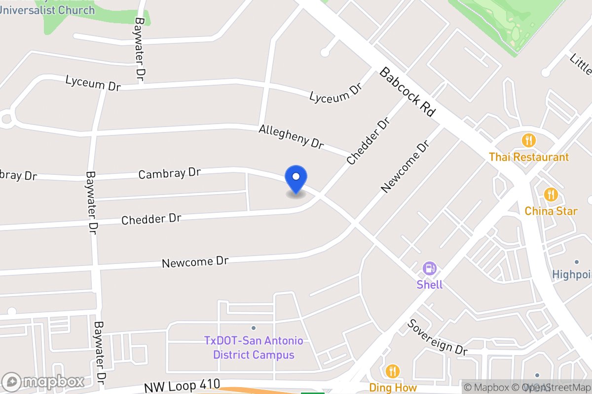 Map of 4530  Cambray Dr