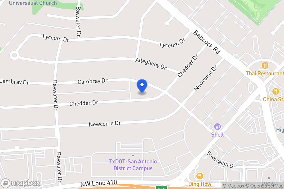 Map of 4543  Chedder Dr