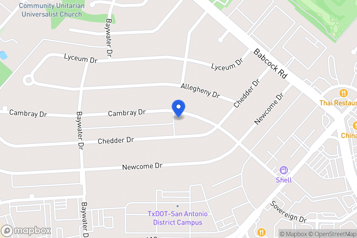 Map of 4550  Cambray Dr