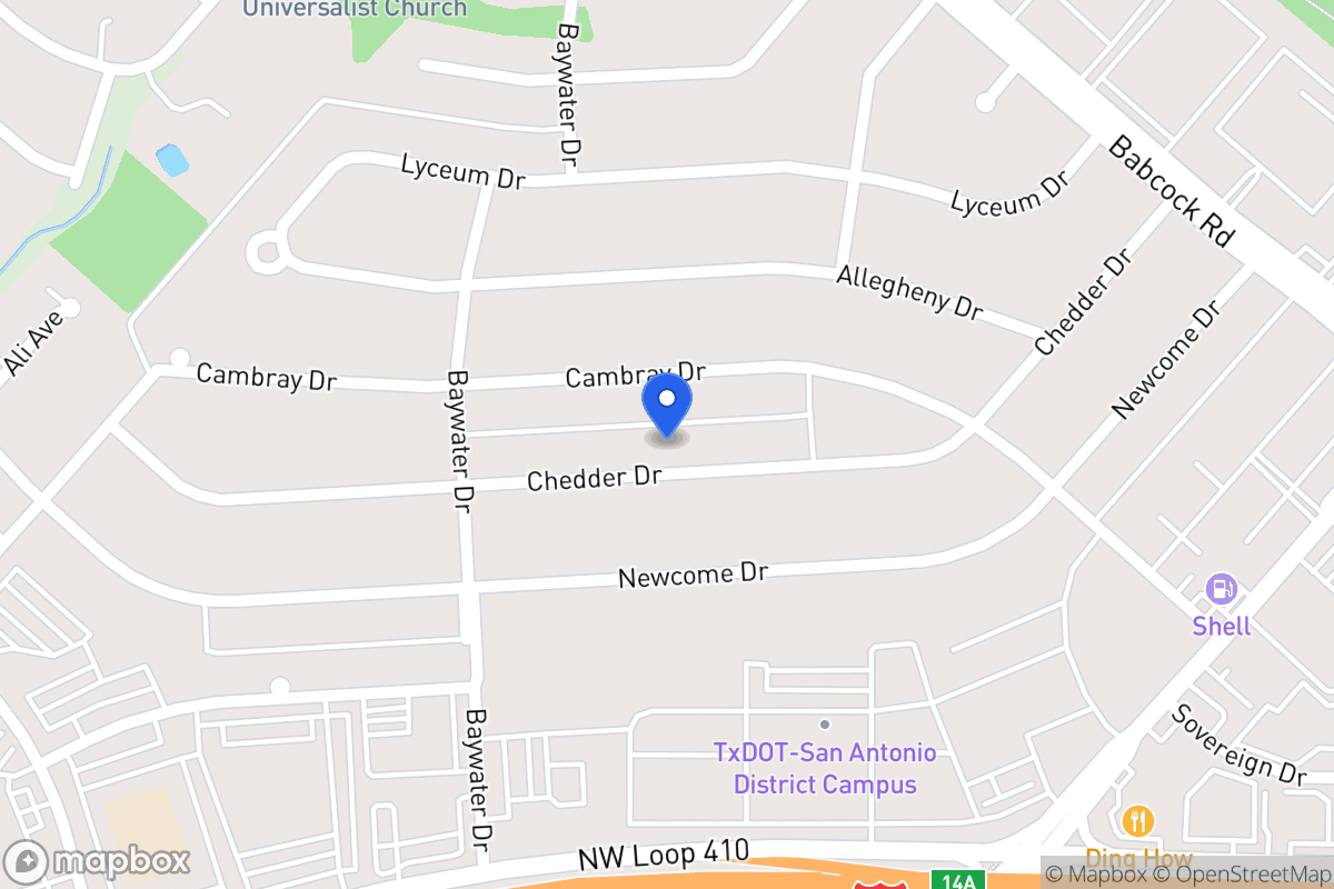 Map of 4627  Chedder Dr