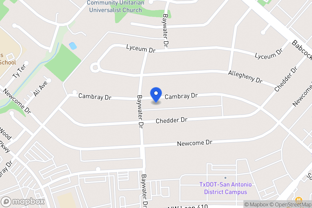 Map of 4722  Cambray Dr