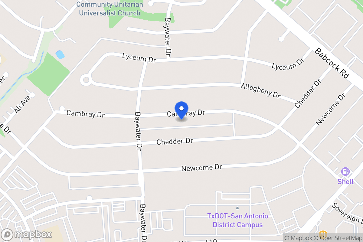 Map of 4706  Cambray Dr
