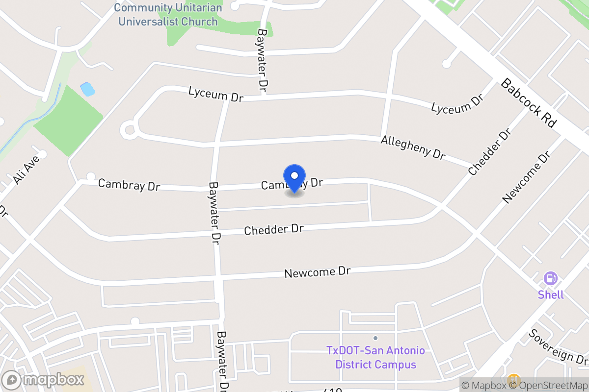 Map of 4702  Cambray Dr
