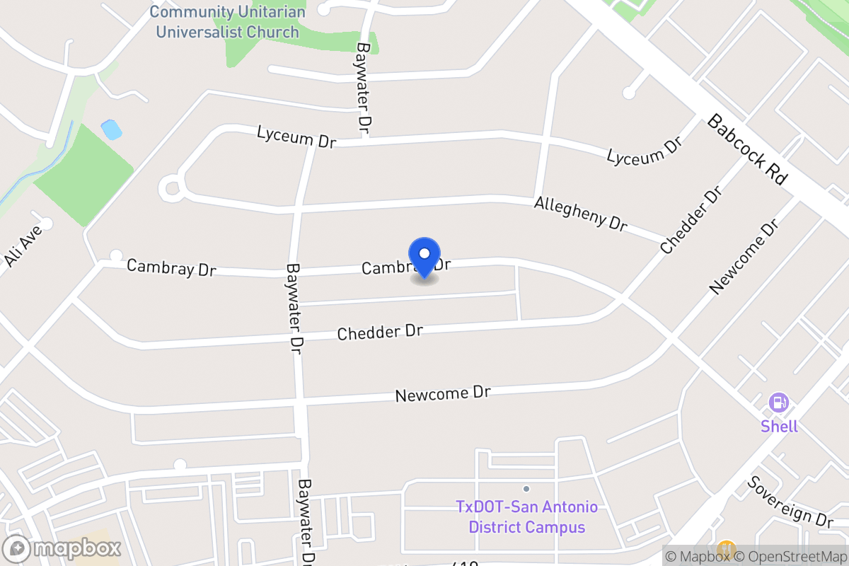 Map of 4626  Cambray Dr