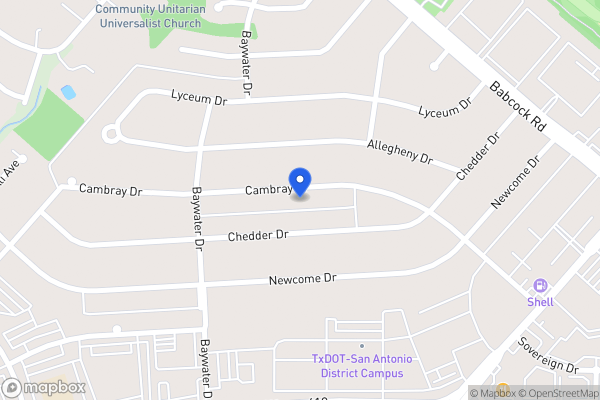 Map of 4622  Cambray Dr