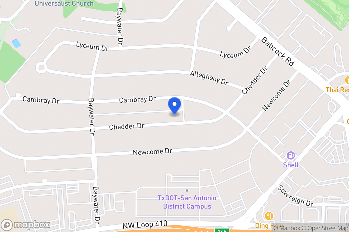 Map of 4607  Chedder Dr