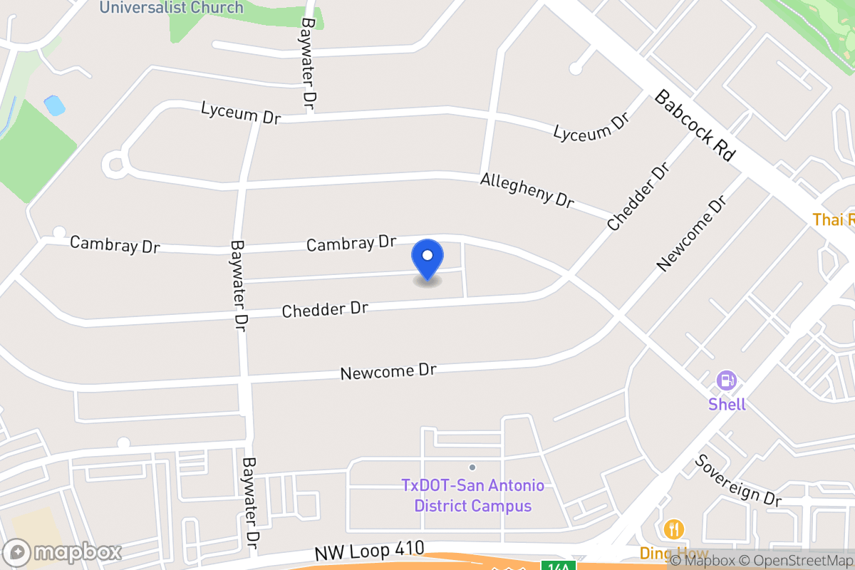 Map of 4611  Chedder Dr