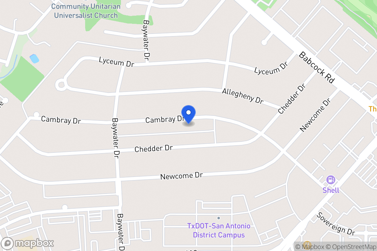Map of 4618  Cambray Dr