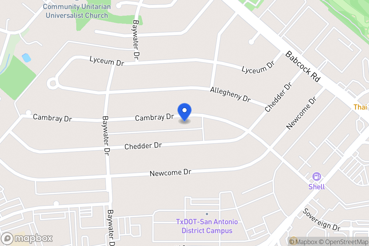 Map of 4614  Cambray Dr