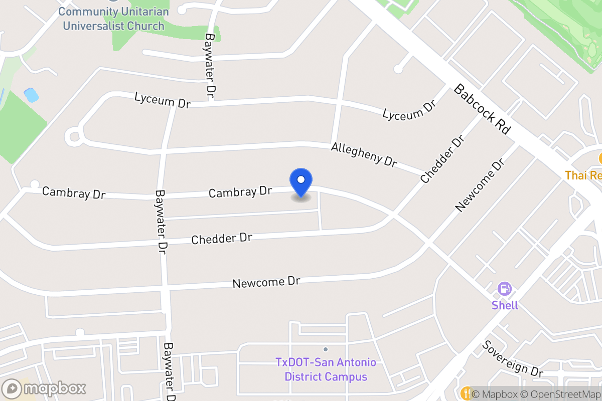 Map of 4610  Cambray Dr