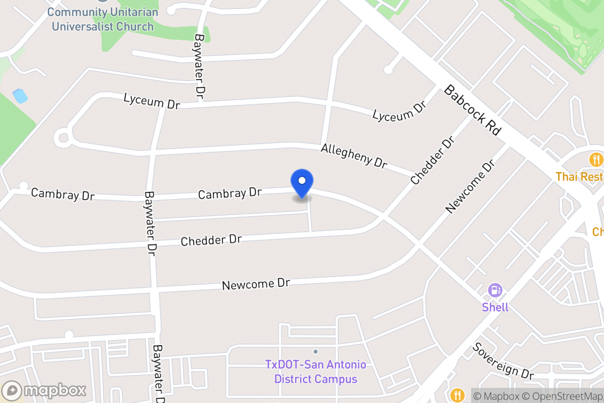 Map of 4602  Cambray Dr