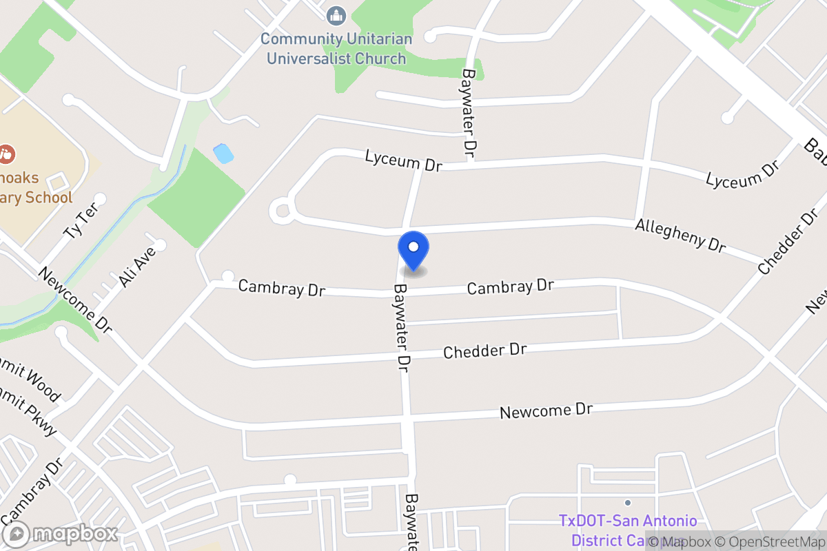 Map of 4731  Cambray Dr