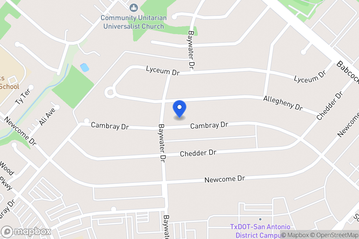 Map of 4723  Cambray Dr