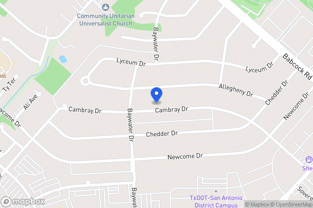 Map of 4715  Cambray Dr