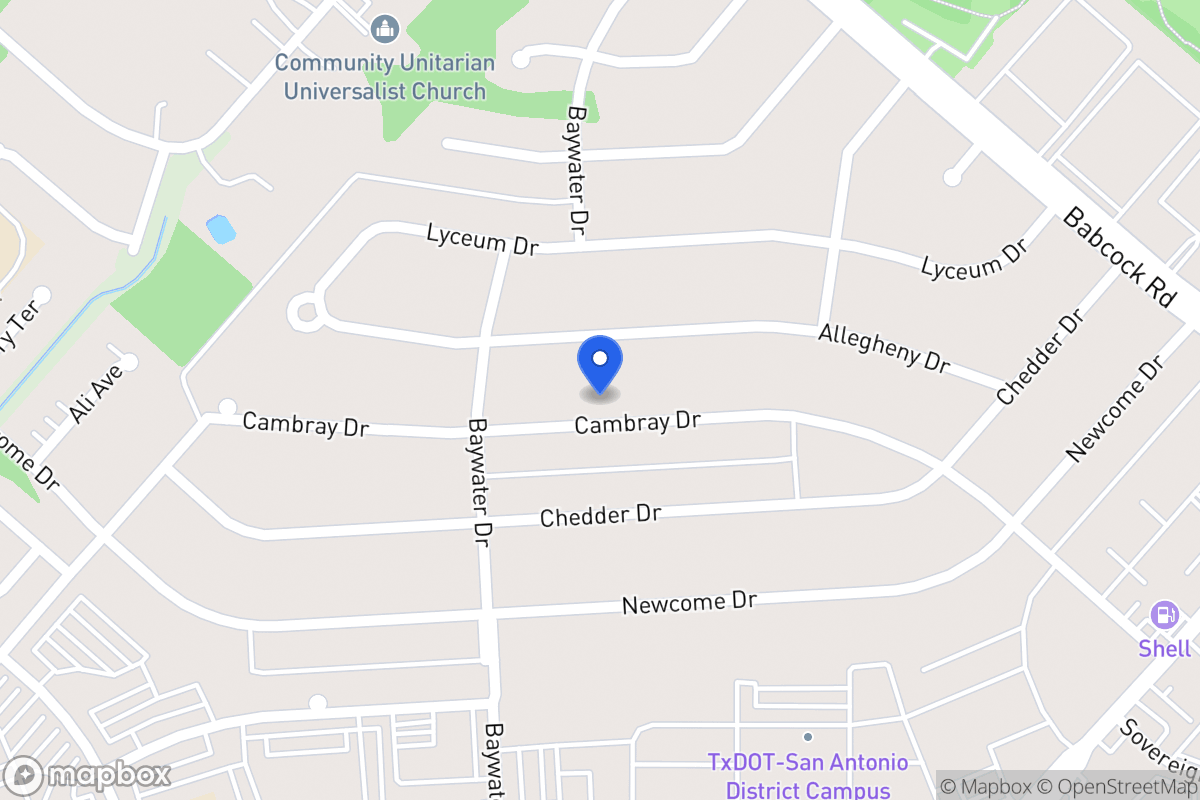 Map of 4711  Cambray Dr