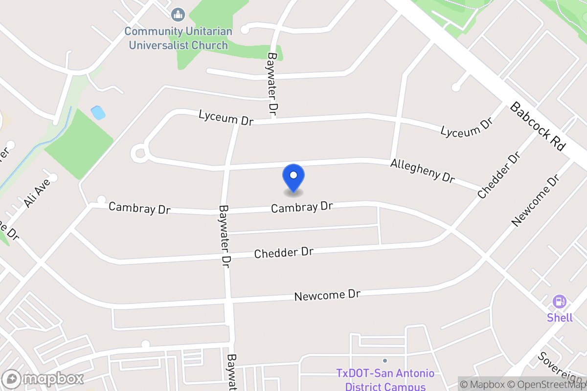 Map of 4707  Cambray Dr
