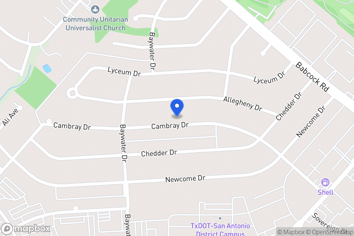 Map of 4627  Cambray Dr
