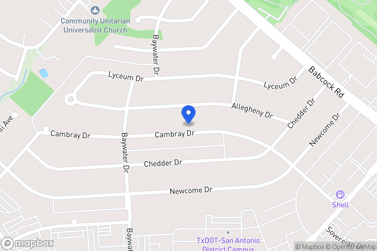 Map of 4623  Cambray Dr