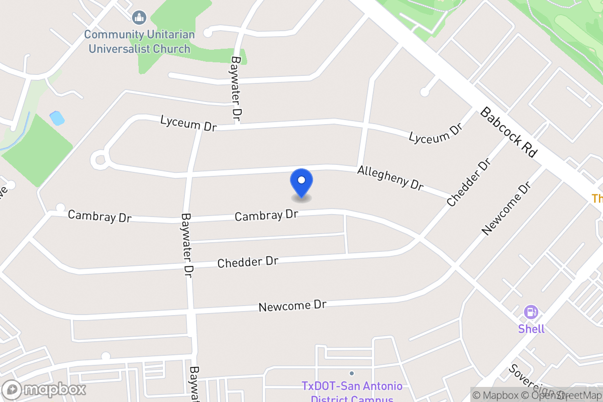 Map of 4619  Cambray Dr