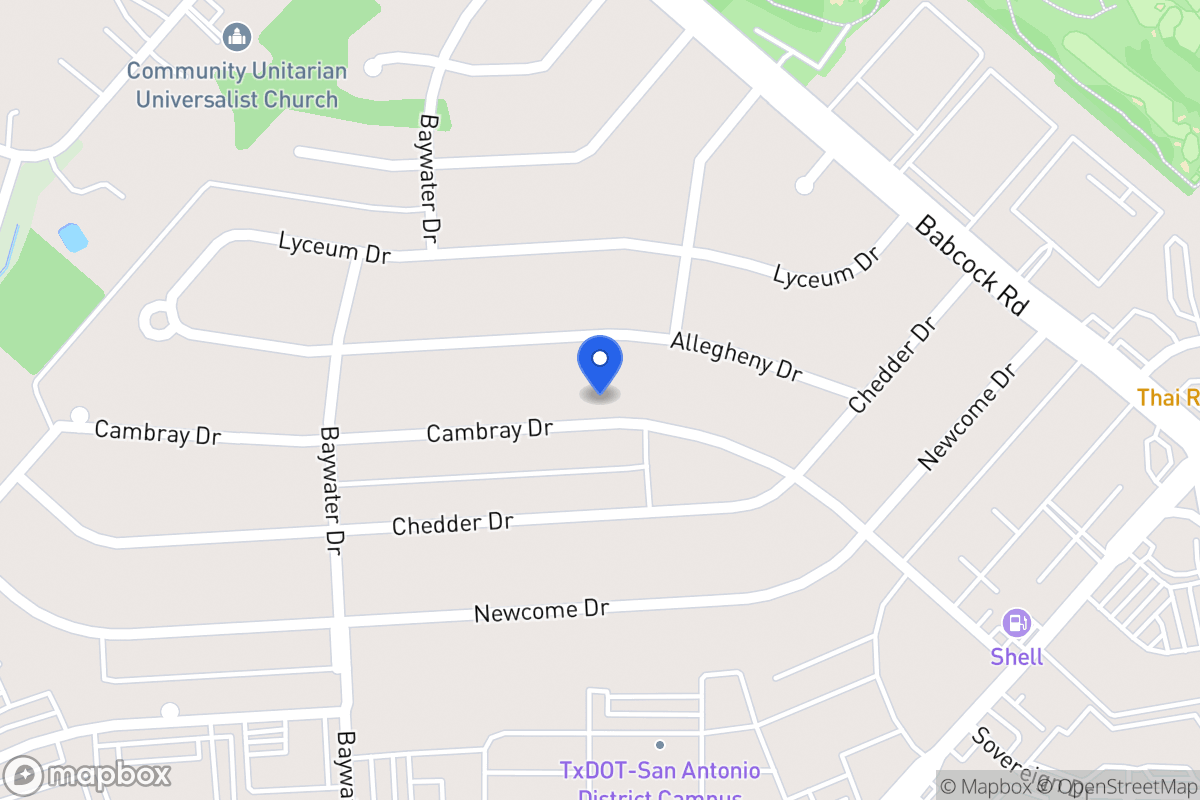 Map of 4611  Cambray Dr
