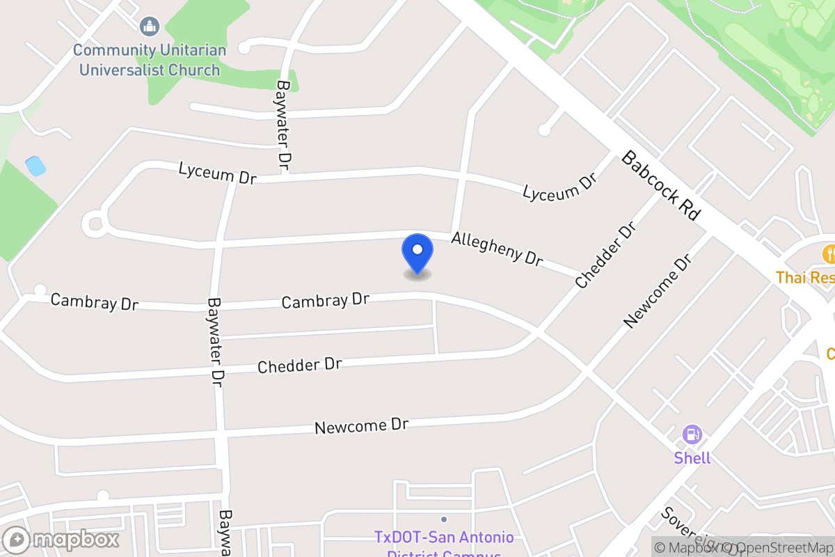 Map of 4607  Cambray Dr