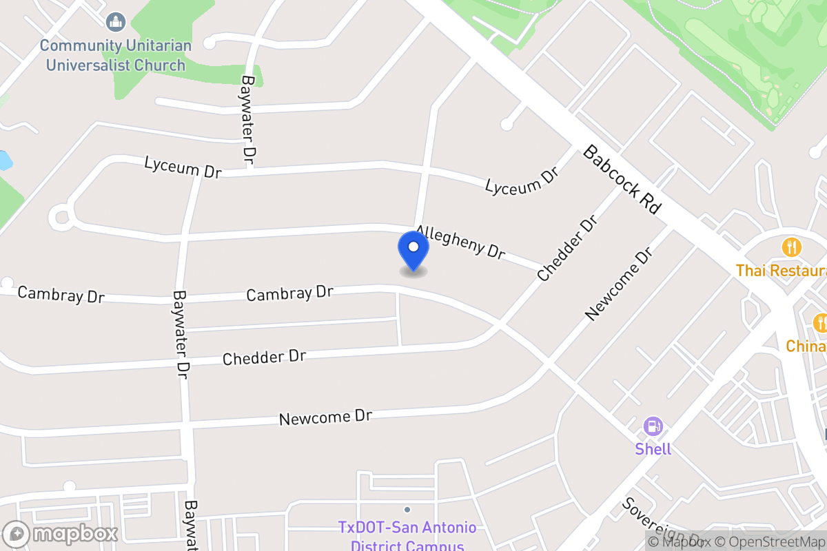 Map of 4551  Cambray Dr
