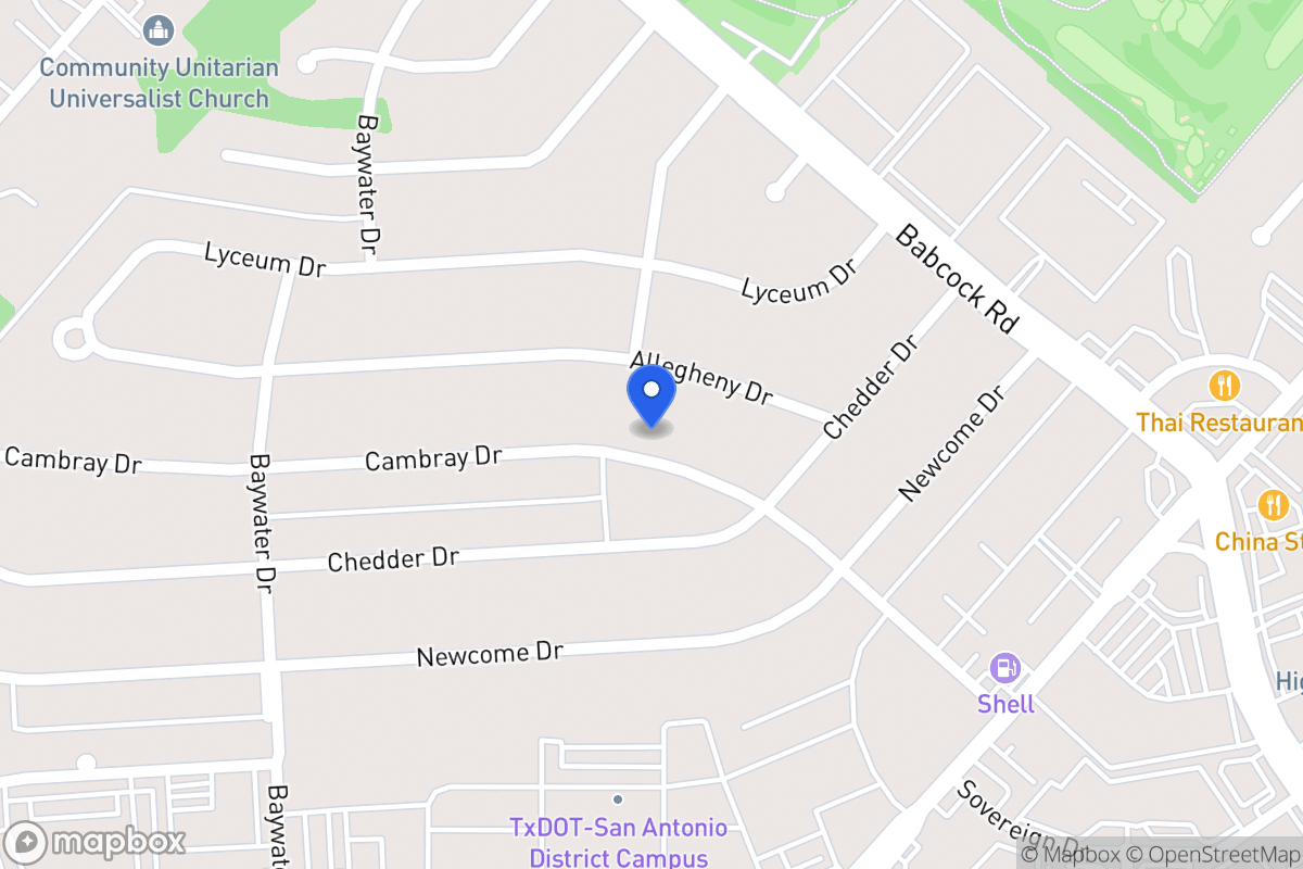 Map of 4547  Cambray Dr