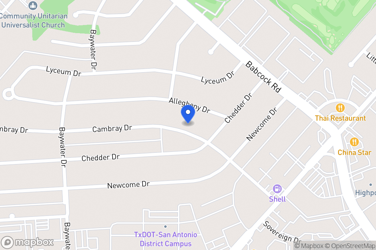 Map of 4539  Cambray Dr
