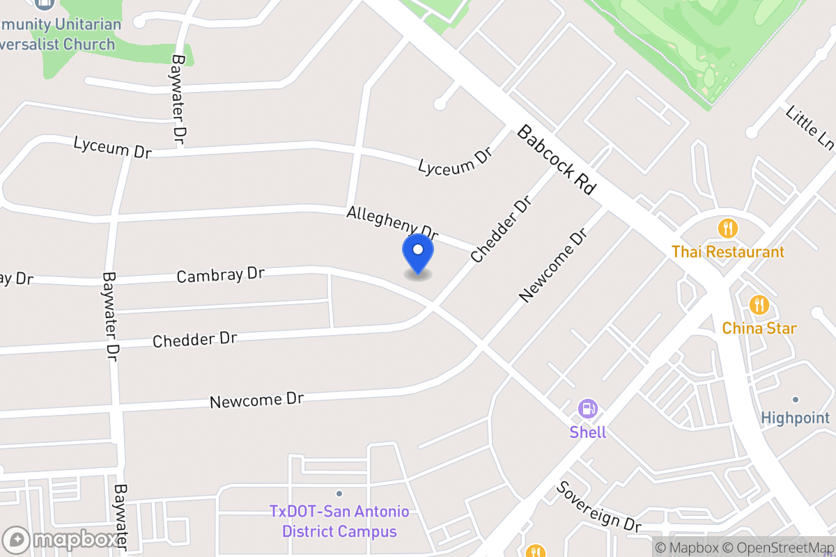 Map of 4531  Cambray Dr