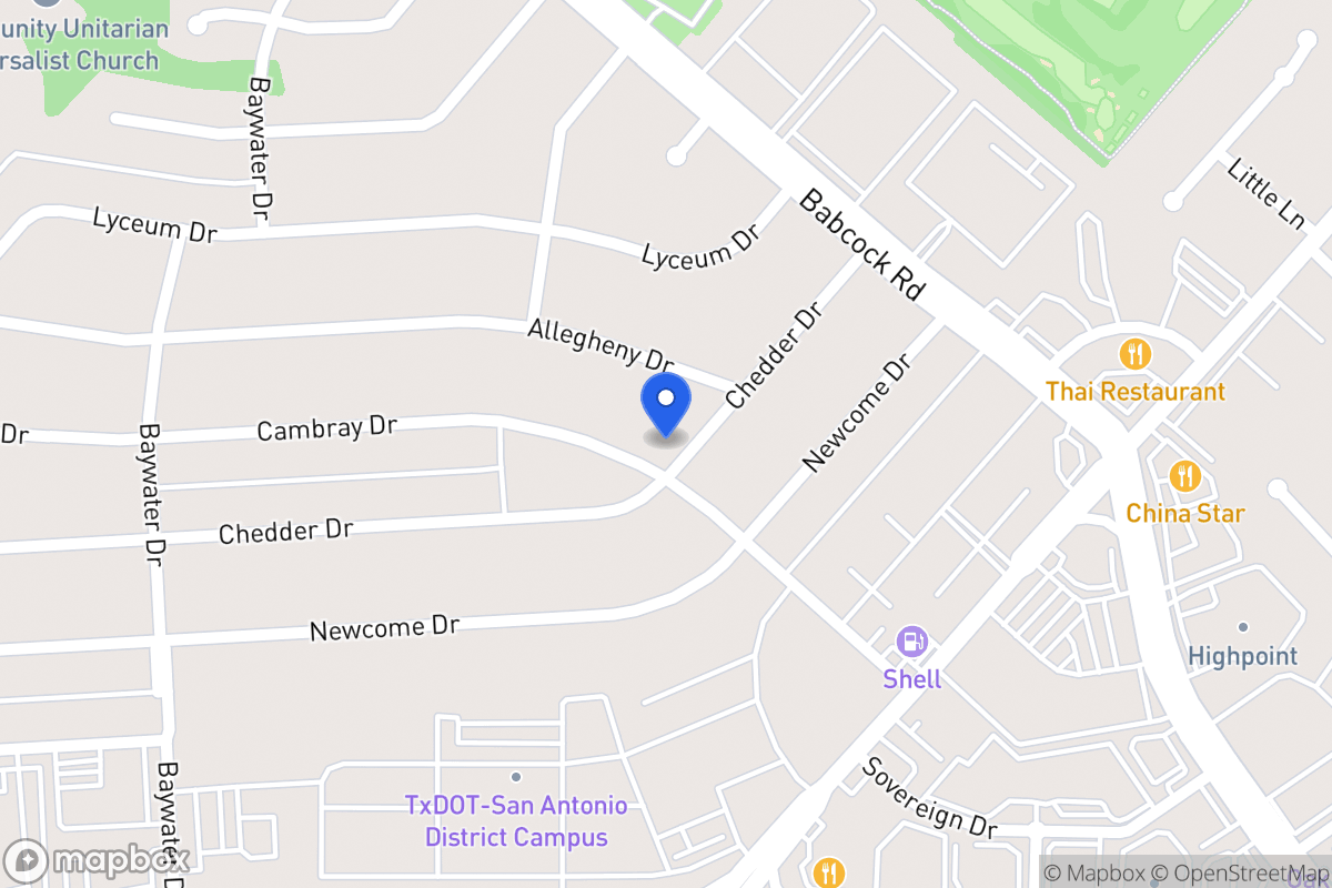 Map of 4527  Cambray Dr