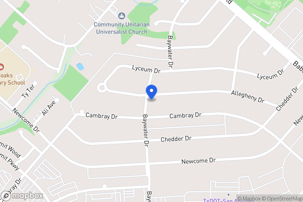 Map of 4730  Allegheny Dr