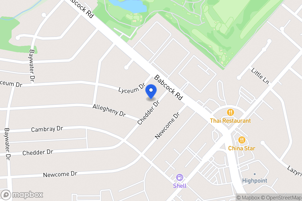 Map of 4415  Chedder Dr