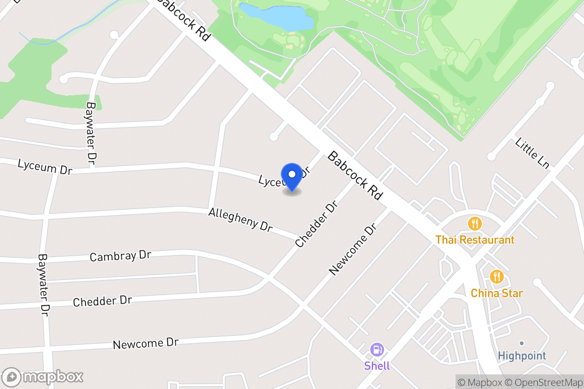 Map of 4518  Lyceum Dr