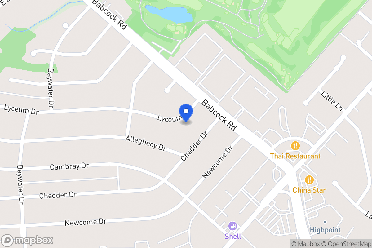 Map of 4514  Lyceum Dr