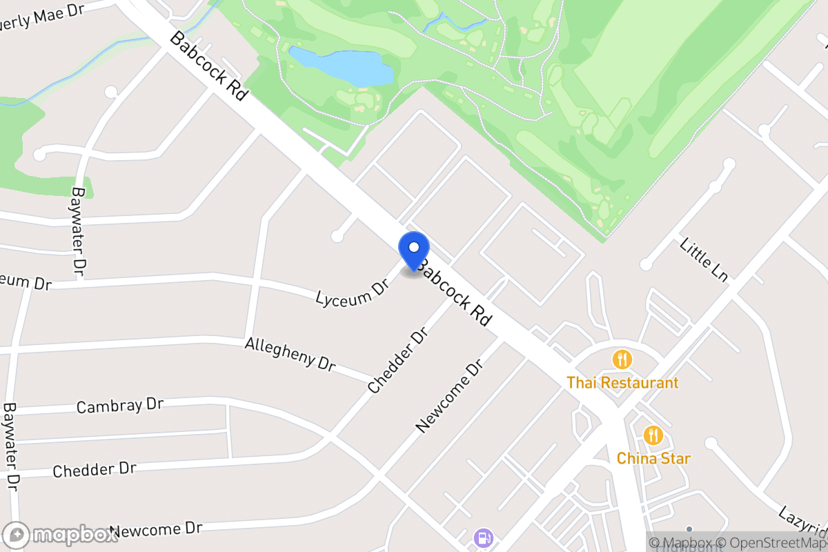 Map of 4502  Lyceum Dr