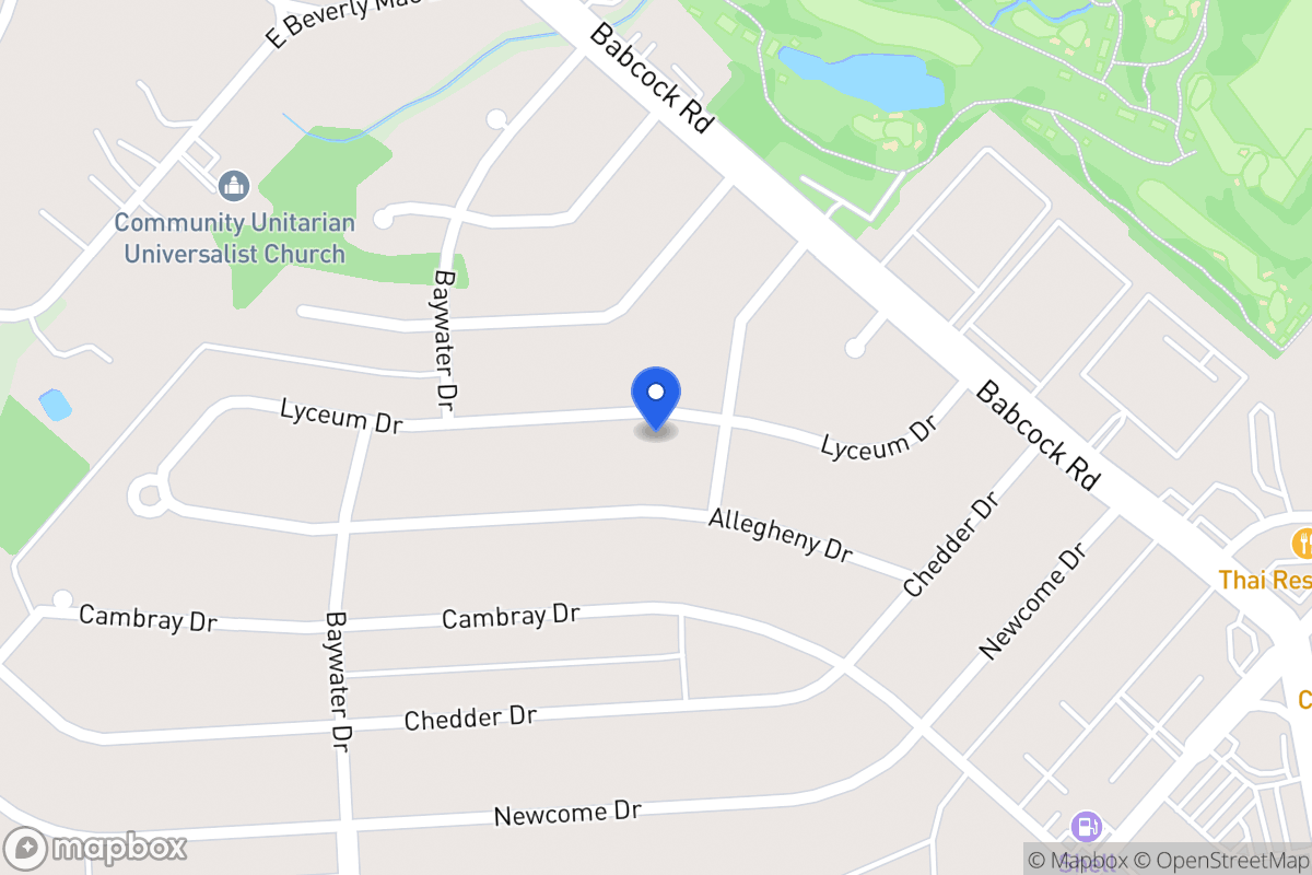 Map of 4610  Lyceum Dr