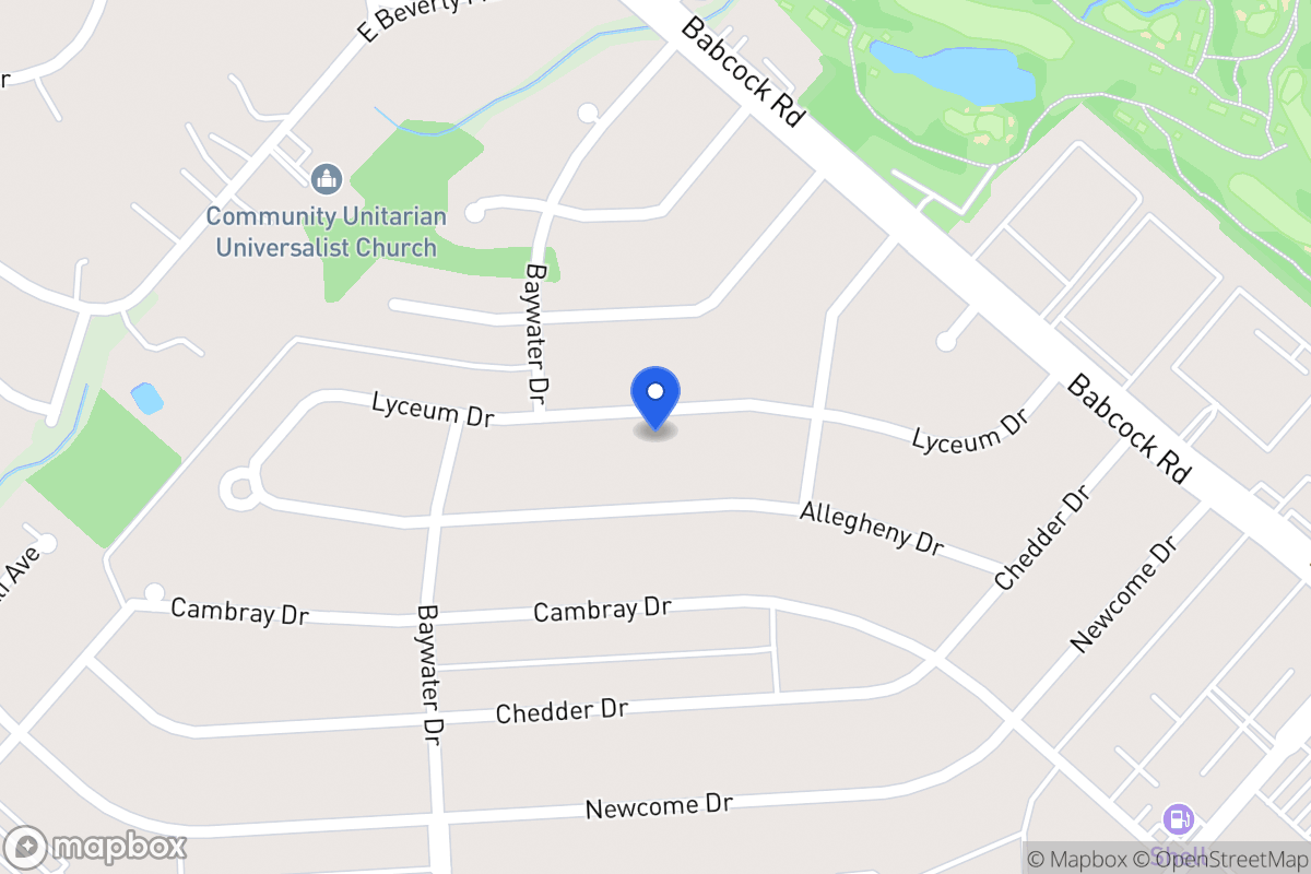 Map of 4626  Lyceum Dr