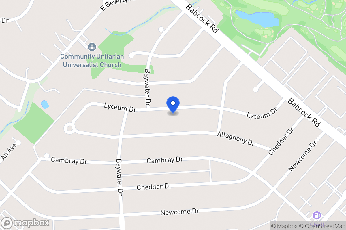 Map of 4702  Lyceum Dr