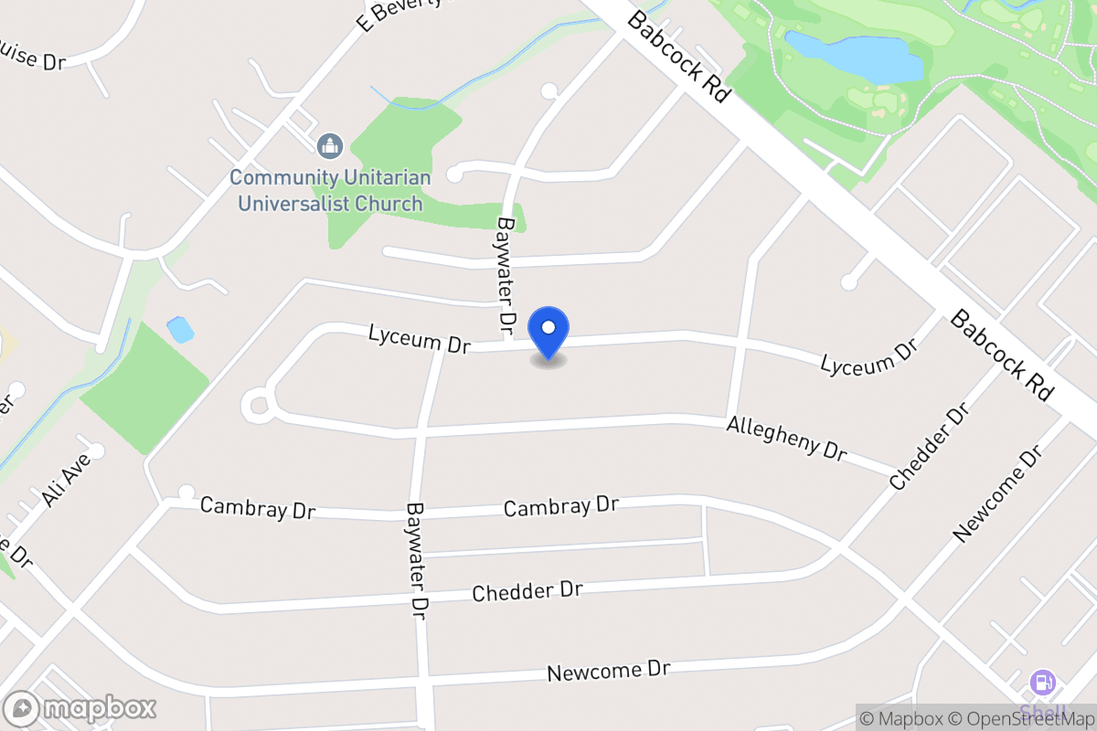Map of 4710  Lyceum Dr