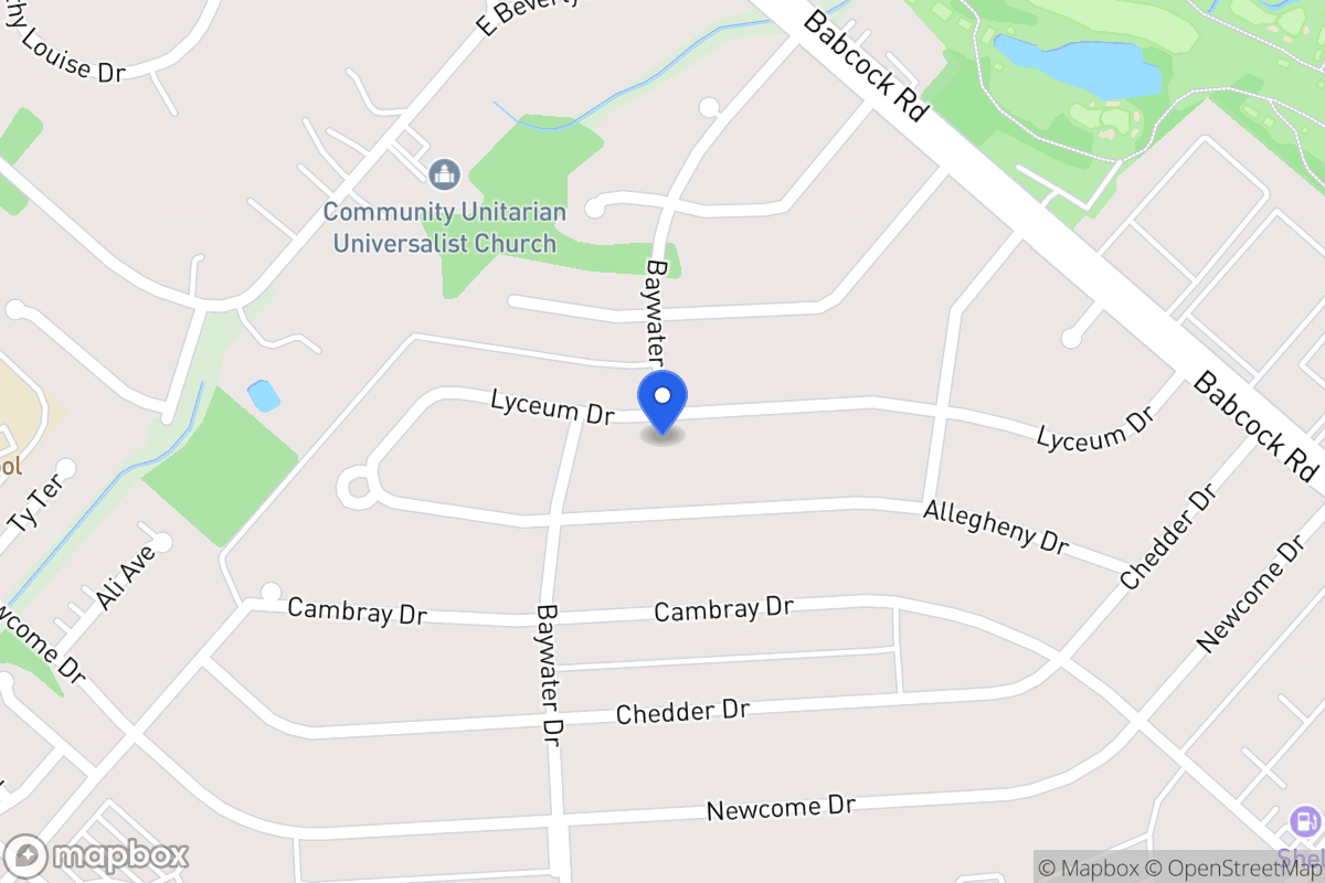Map of 4718  Lyceum Dr