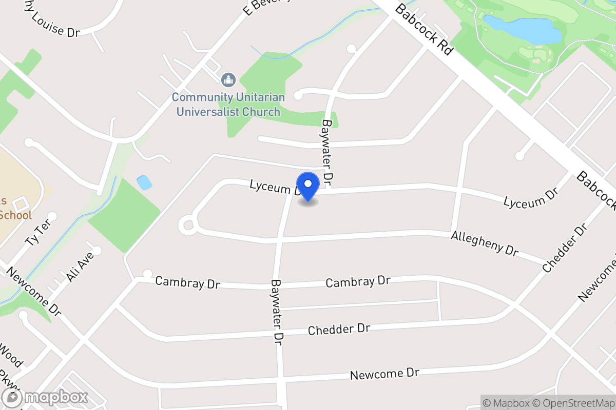 Map of 4726  Lyceum Dr