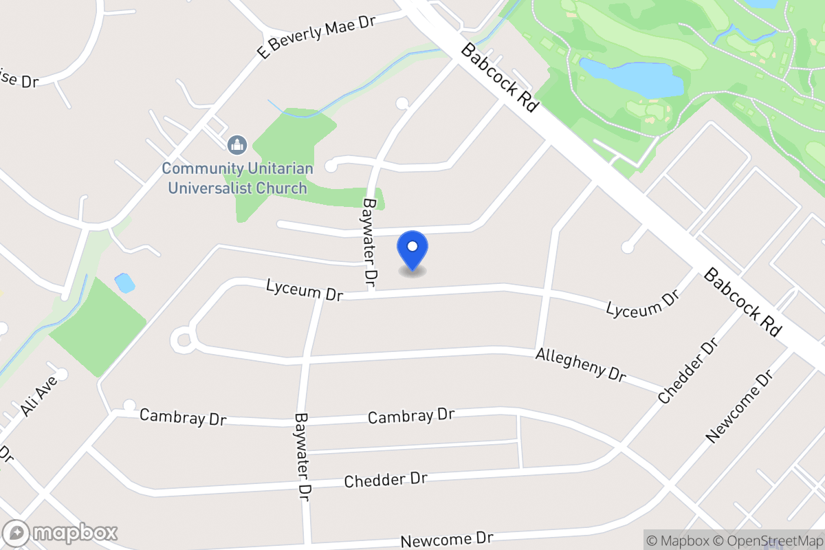 Map of 4707  Lyceum Dr
