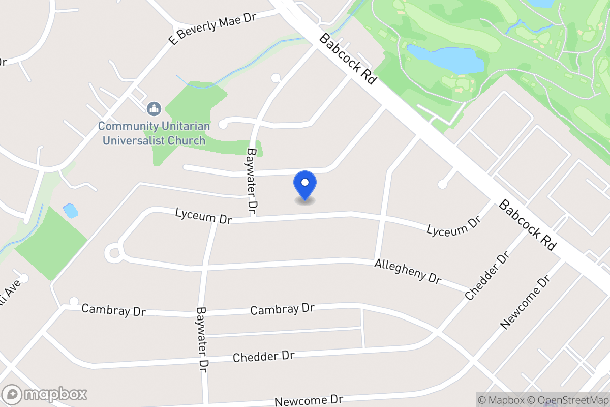 Map of 4627  Lyceum Dr