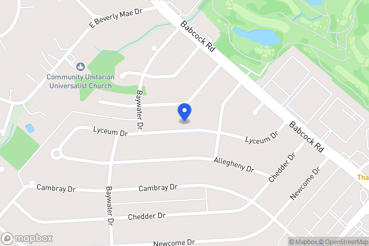 Map of 4619  Lyceum Dr